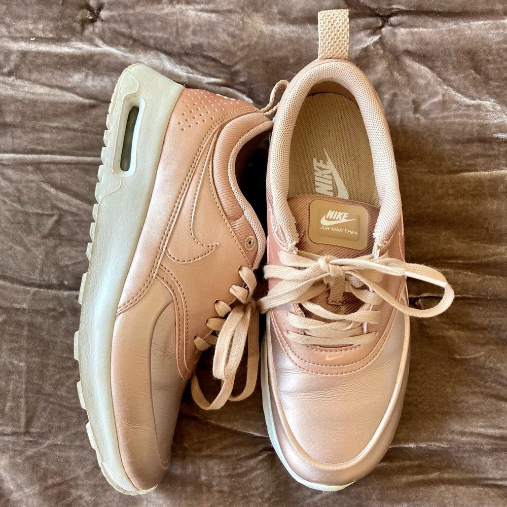ROSE GOLD Nike Air Max Thea size 7